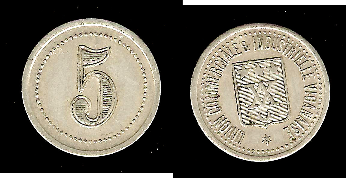 Le Vigan(Gard-30) 5 centimes N.D. EF+